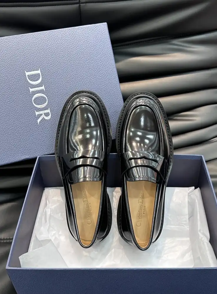 hype Christian Dior Leather Shoes