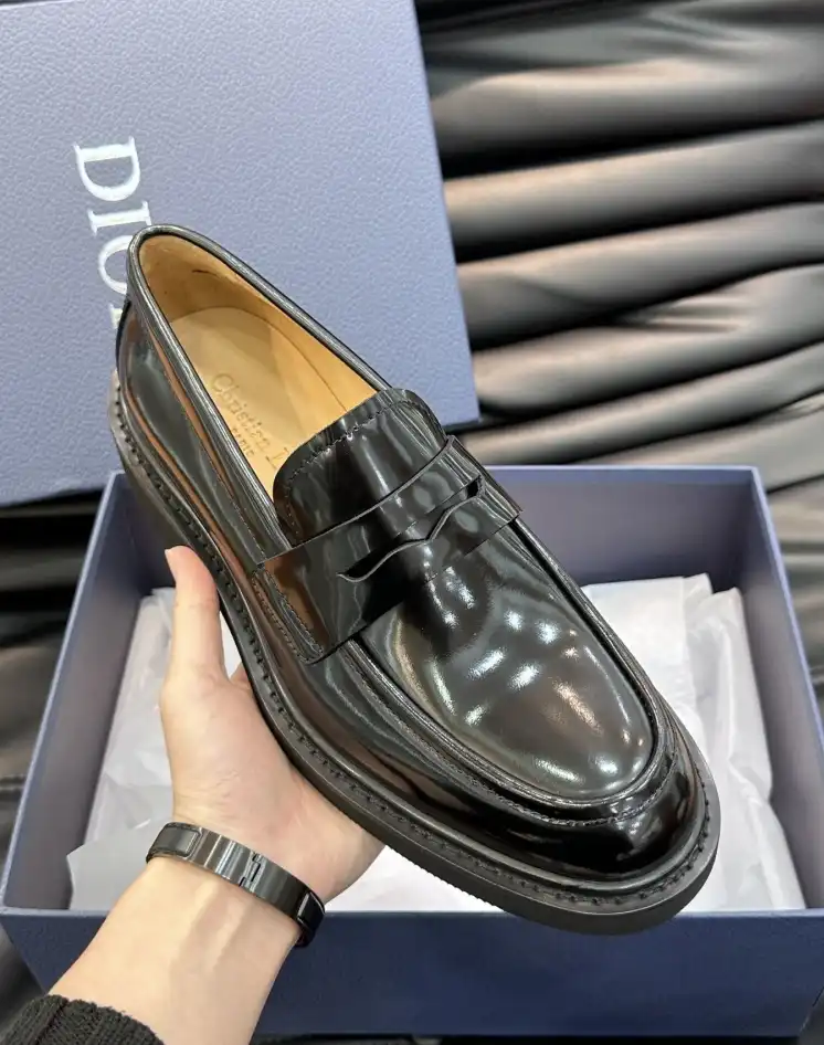 hype Christian Dior Leather Shoes