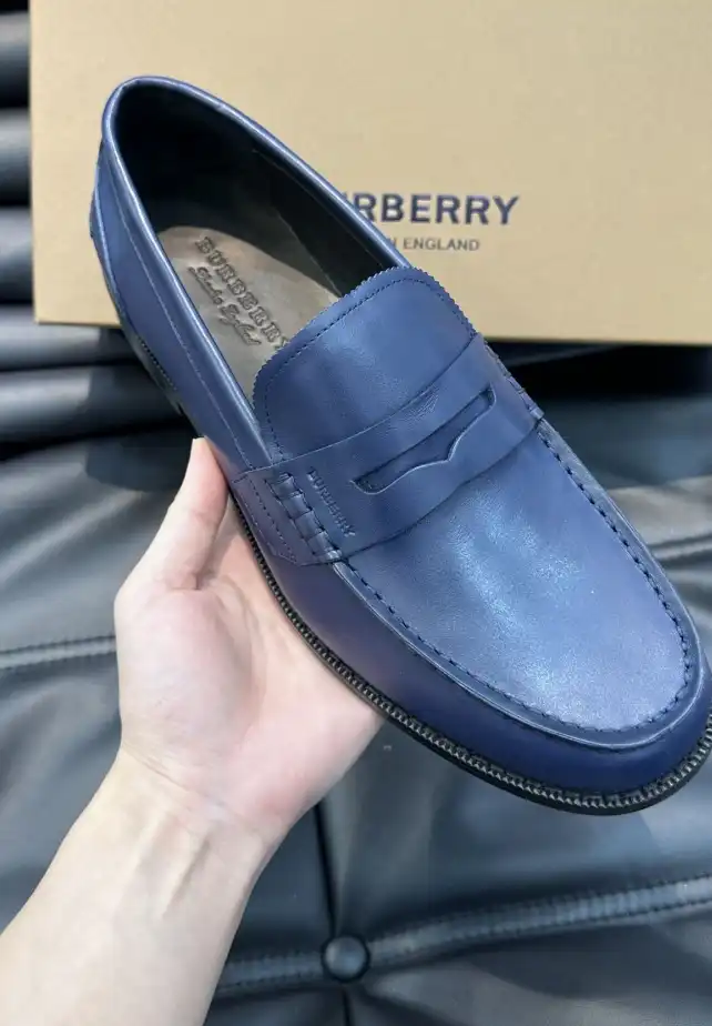 hype Burberry Leather Shoes