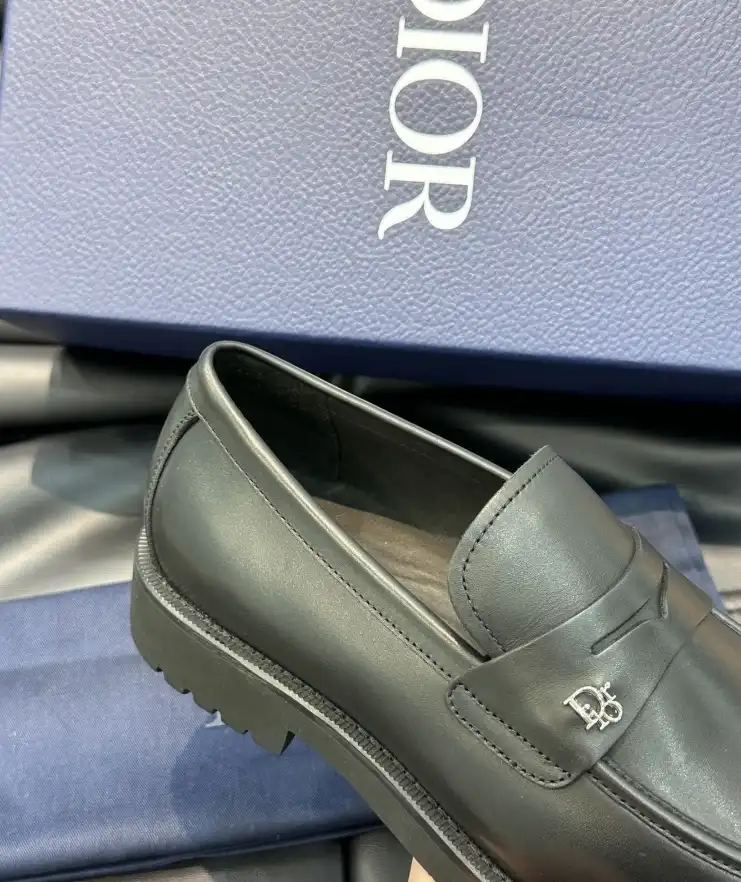 hype Christian Dior Leather Shoes