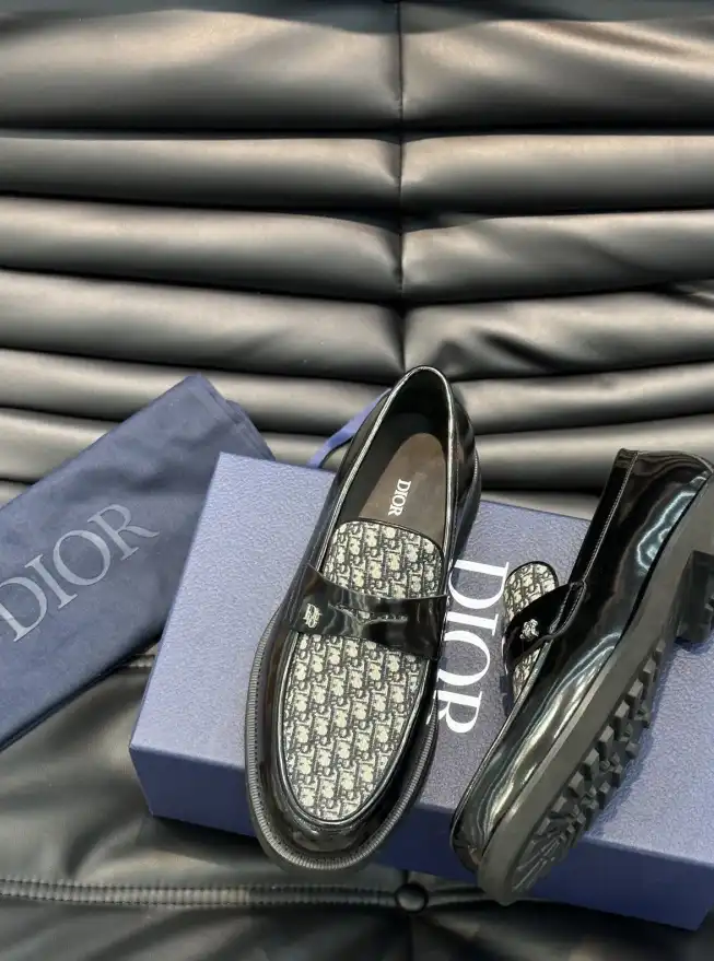 hype Christian Dior Leather Shoes