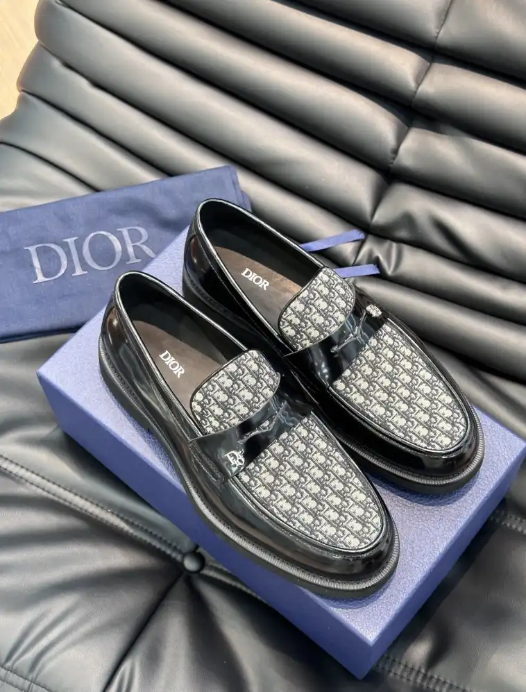 hype Christian Dior Leather Shoes