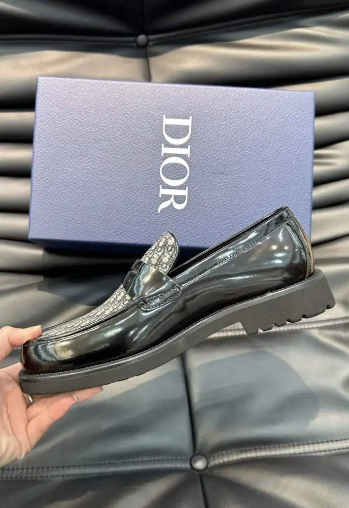 hype Christian Dior Leather Shoes