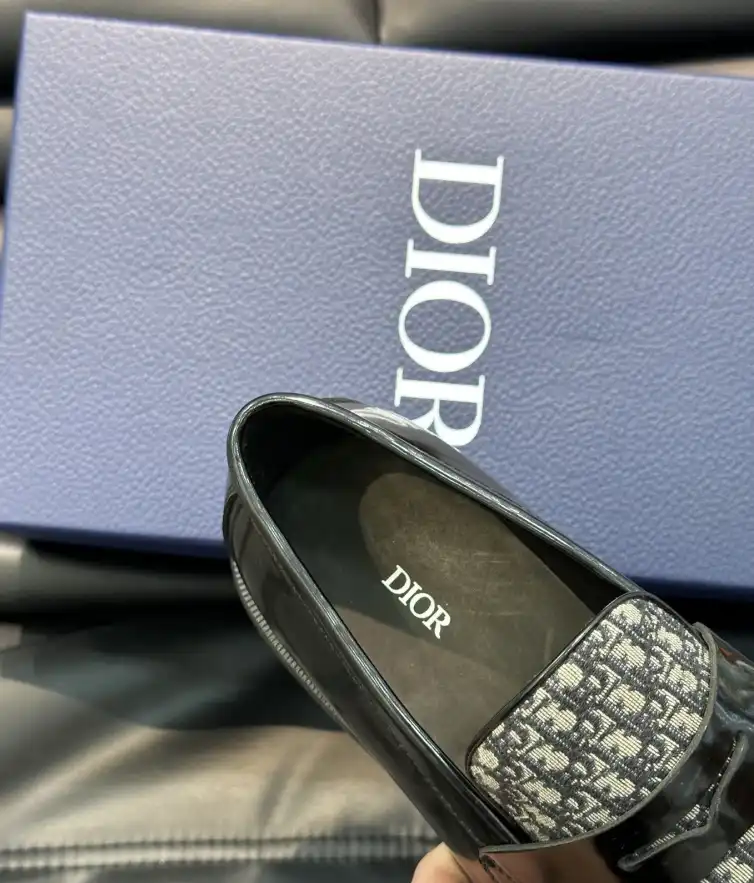 hype Christian Dior Leather Shoes