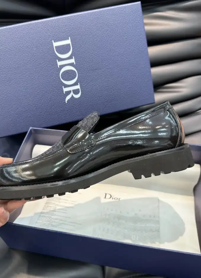 hype Christian Dior Leather Shoes