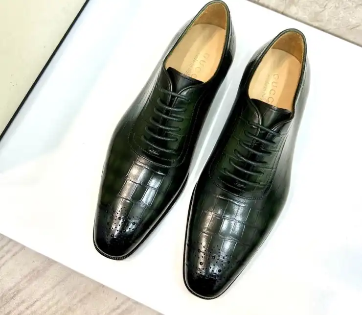 hype Gucci Leather Shoes