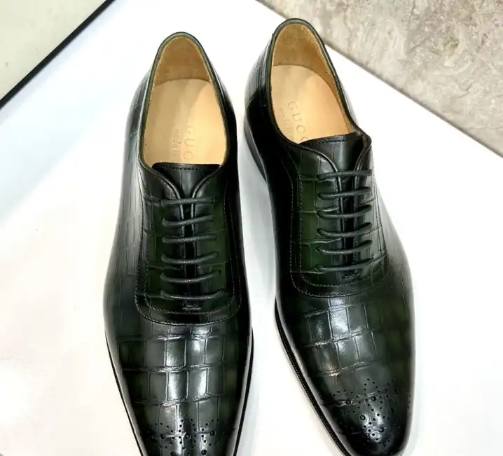 hype Gucci Leather Shoes