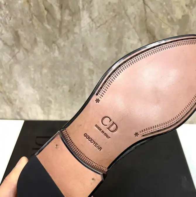 hype Christian Dior Leather Shoes