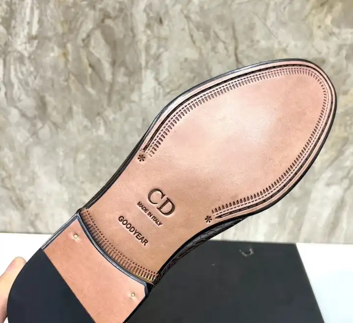 hype Christian Dior Leather Shoes