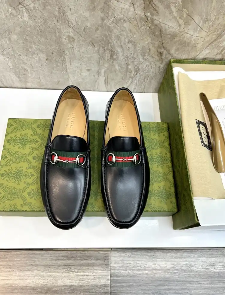 hype Gucci Leather Shoes