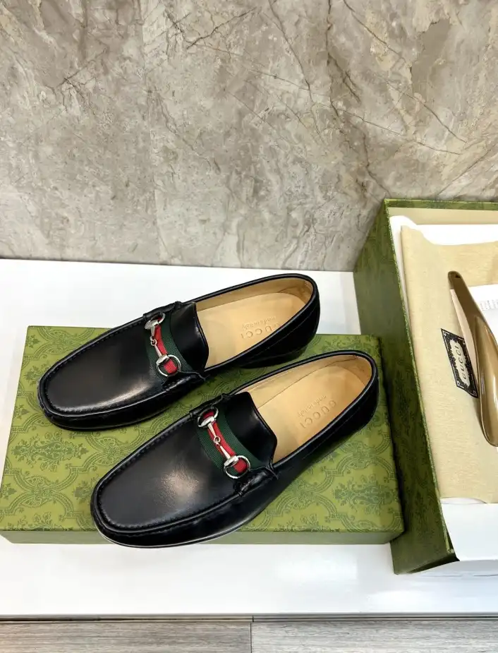 hype Gucci Leather Shoes