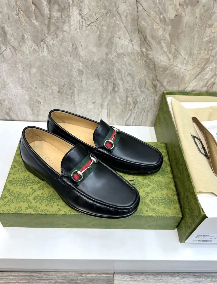 hype Gucci Leather Shoes