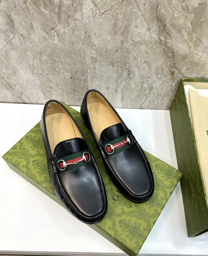 hype Gucci Leather Shoes