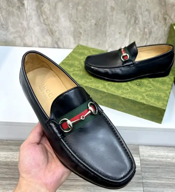 hype Gucci Leather Shoes