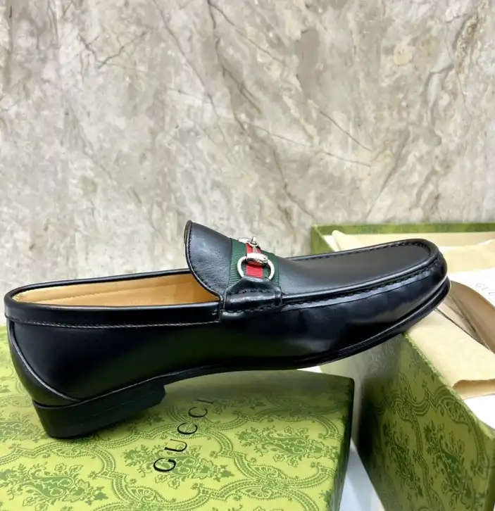 hype Gucci Leather Shoes