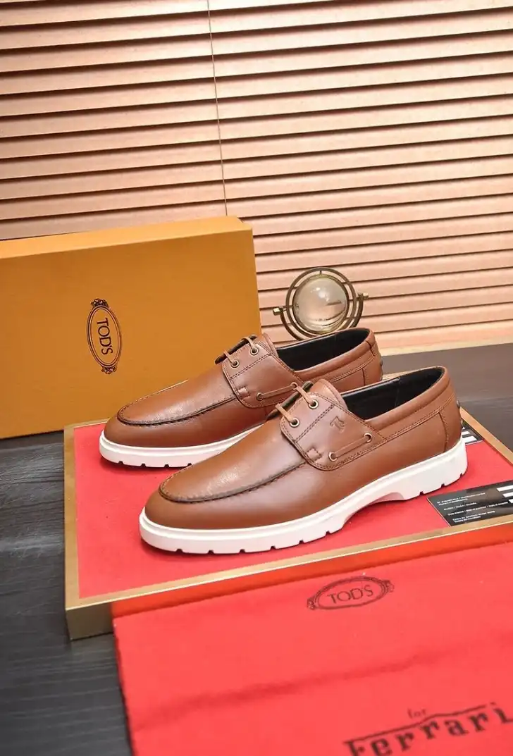 hype Tods Leather Shoes