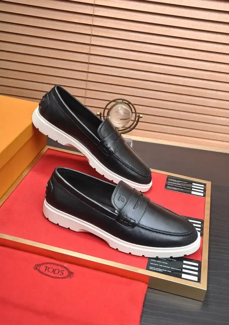 hype Tods Leather Shoes