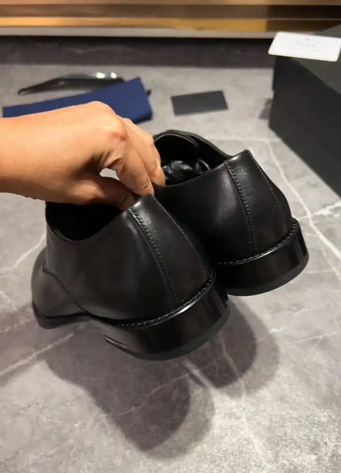 hype Prada Leather Shoes