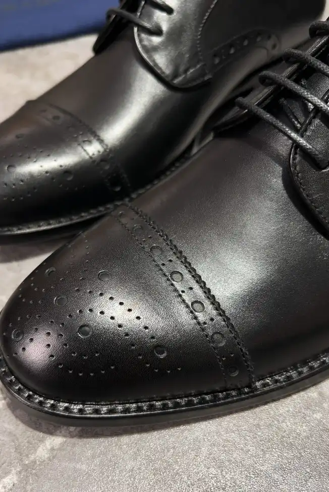 hype Prada Leather Shoes