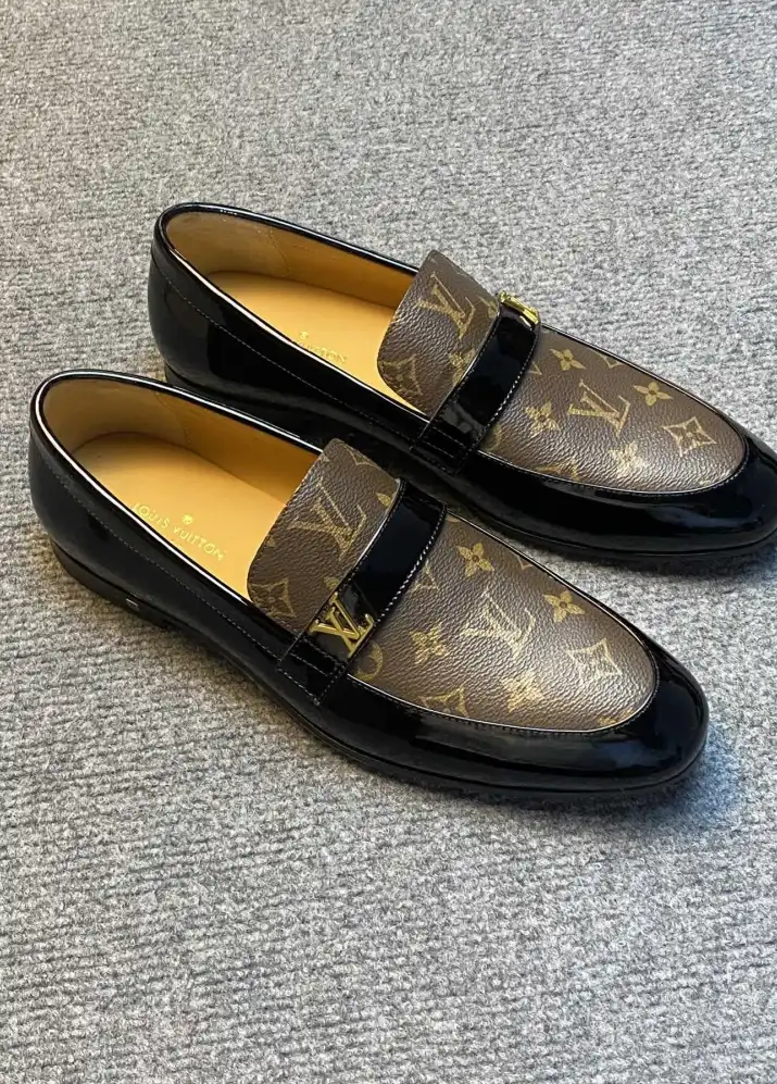 hype LV Leather Shoes