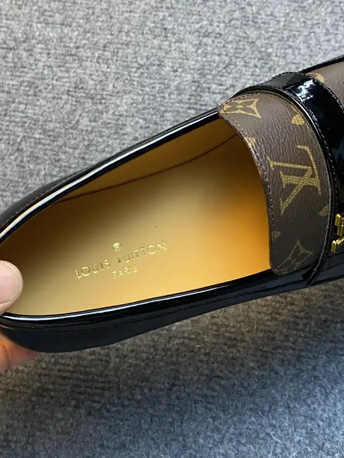 hype LV Leather Shoes