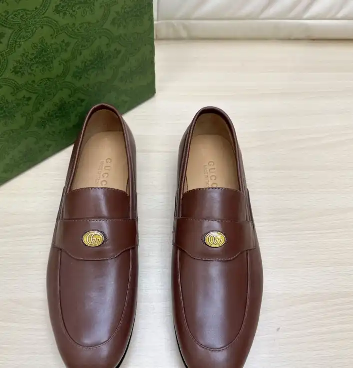 hype Gucci Leather Shoes