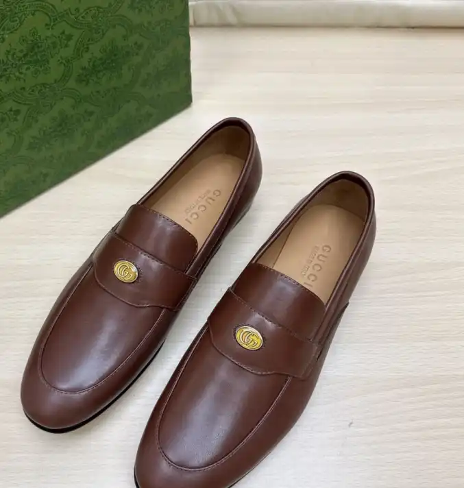 hype Gucci Leather Shoes