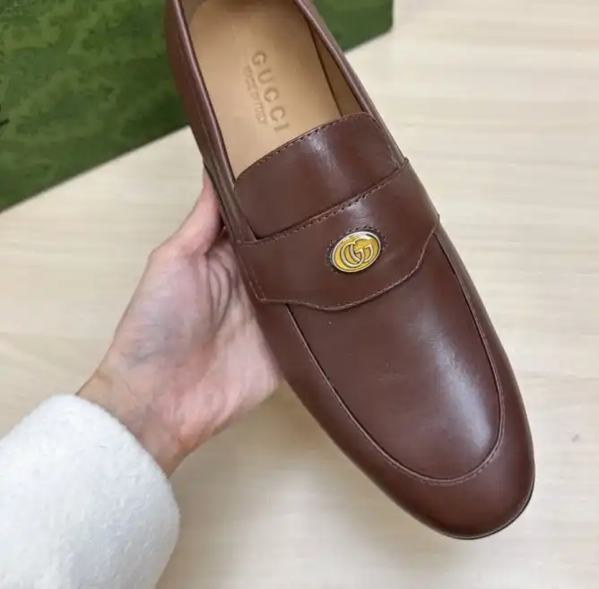 hype Gucci Leather Shoes