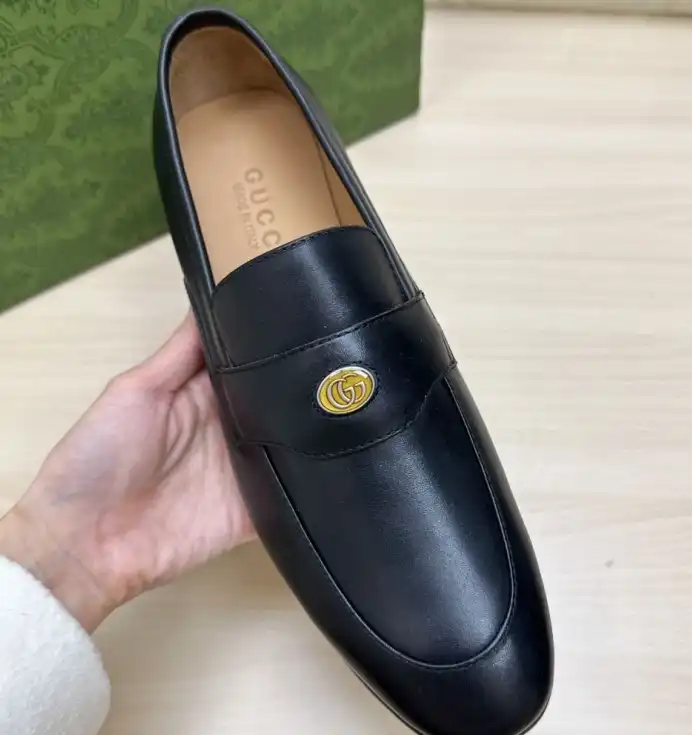 hype Gucci Leather Shoes