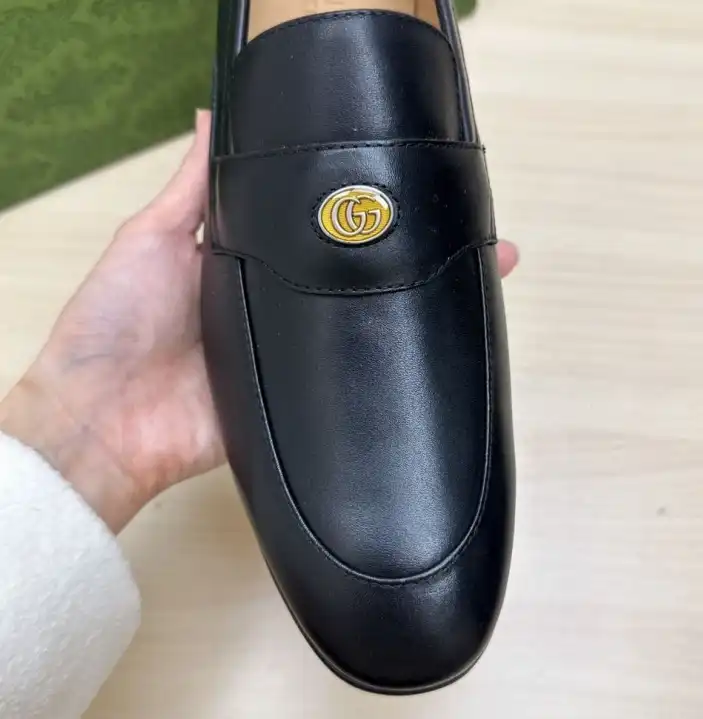 hype Gucci Leather Shoes