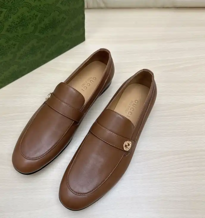 hype Gucci Leather Shoes