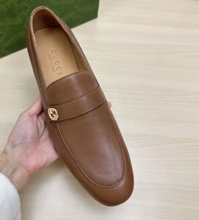 hype Gucci Leather Shoes