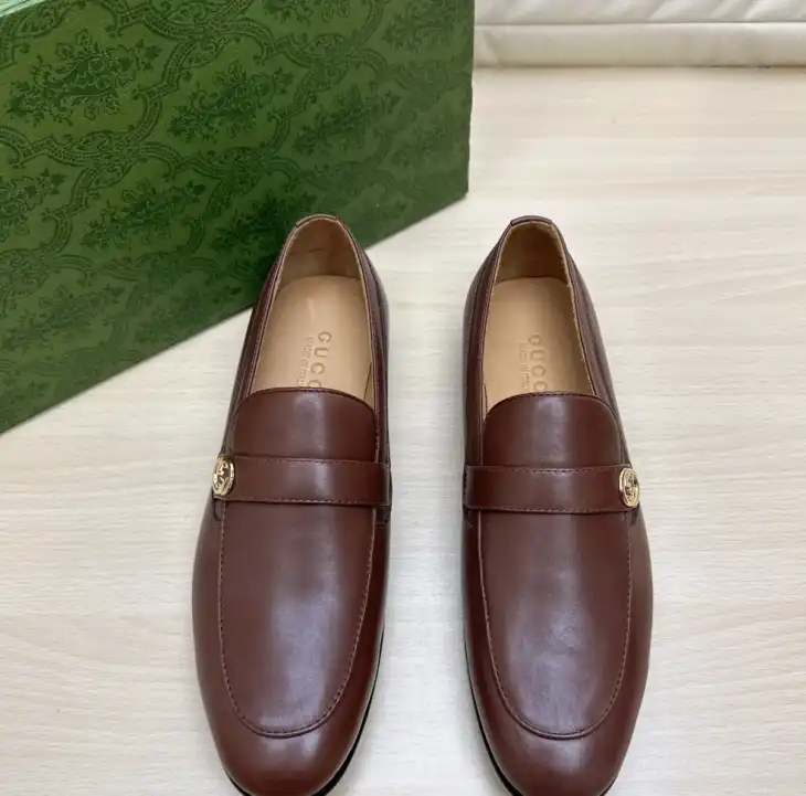 hype Gucci Leather Shoes