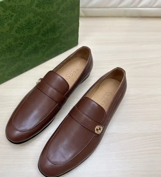 hype Gucci Leather Shoes