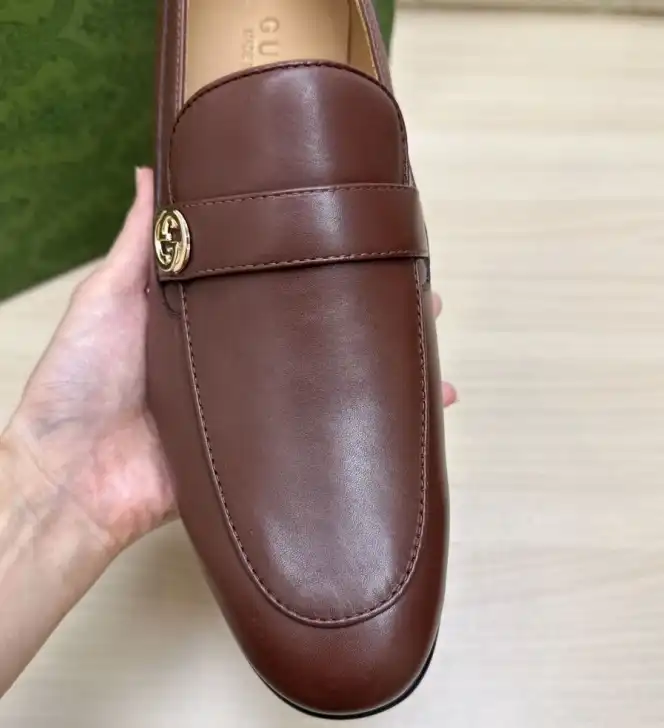 hype Gucci Leather Shoes