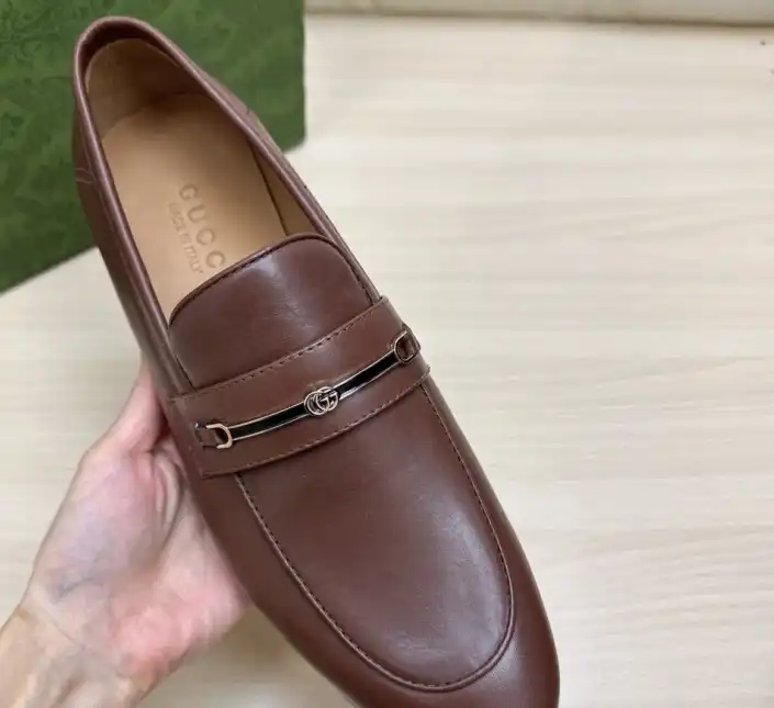 hype Gucci Leather Shoes