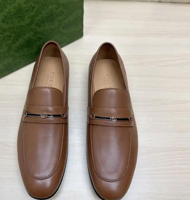 hype Gucci Leather Shoes