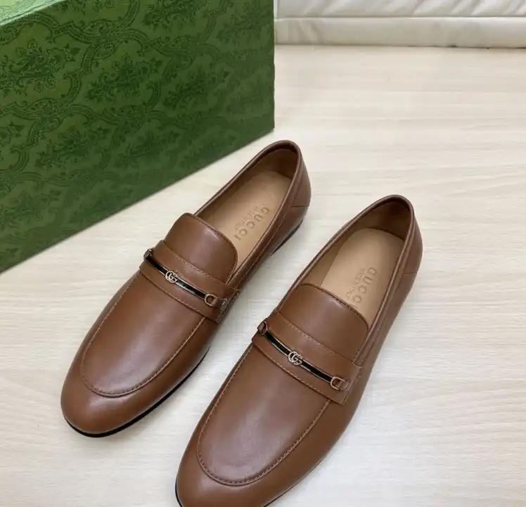 hype Gucci Leather Shoes