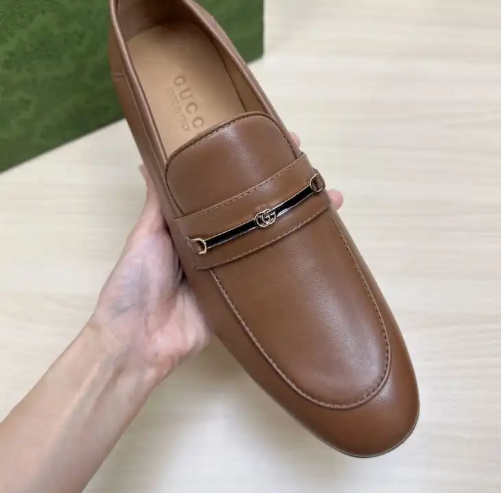 hype Gucci Leather Shoes