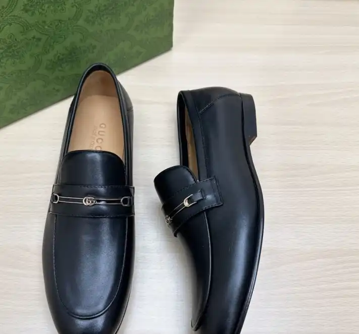 hype Gucci Leather Shoes