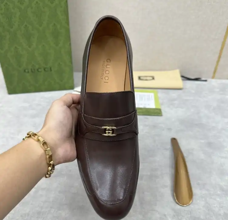 hype Gucci Leather Shoes