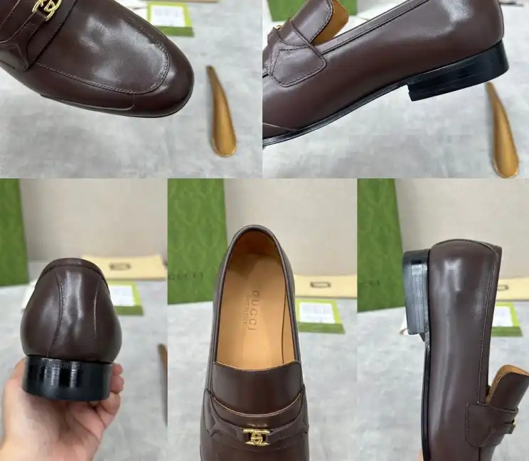 hype Gucci Leather Shoes