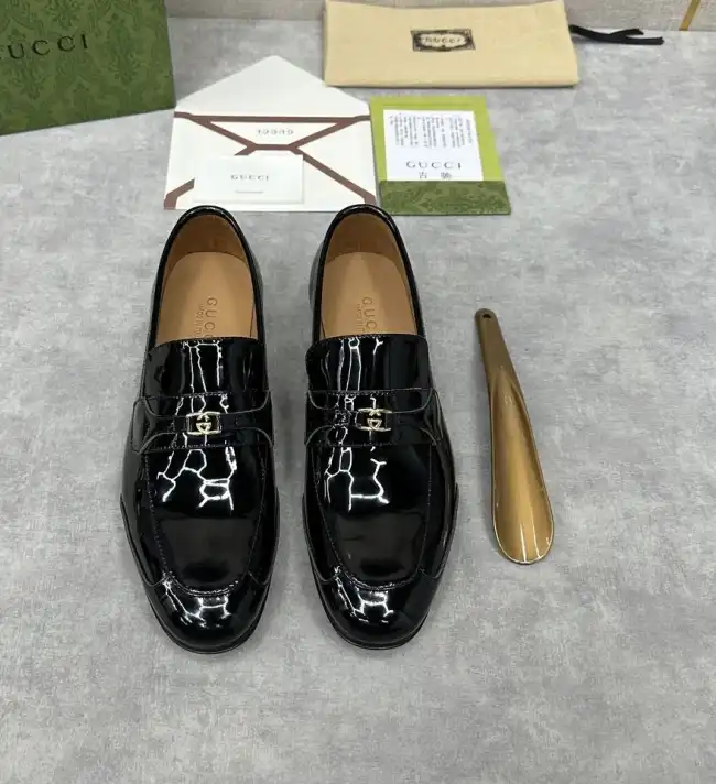 hype Gucci Leather Shoes