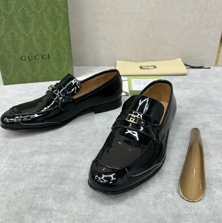 hype Gucci Leather Shoes