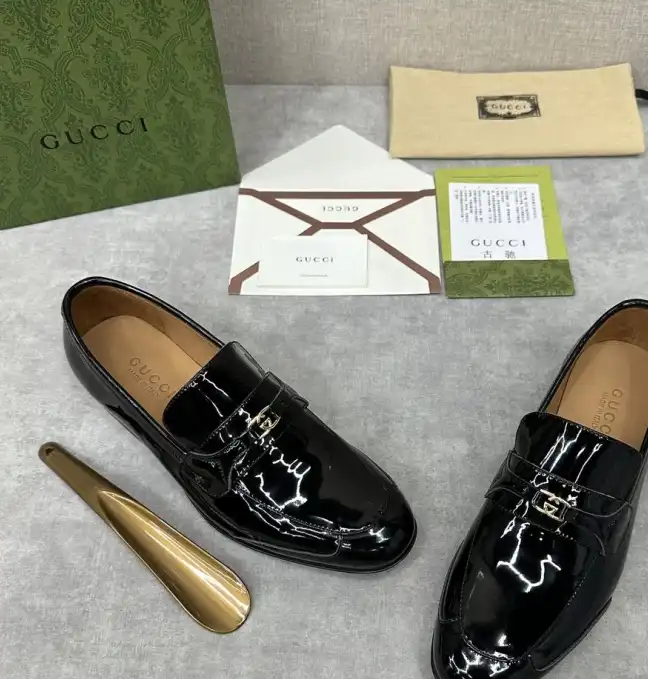 hype Gucci Leather Shoes