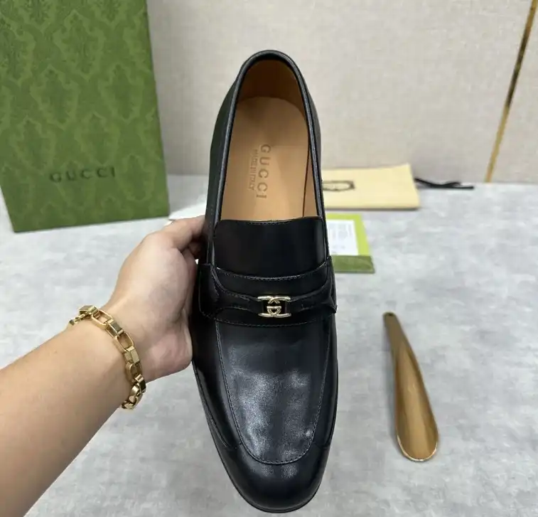 hype Gucci Leather Shoes