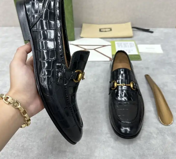 hype Gucci Leather Shoes