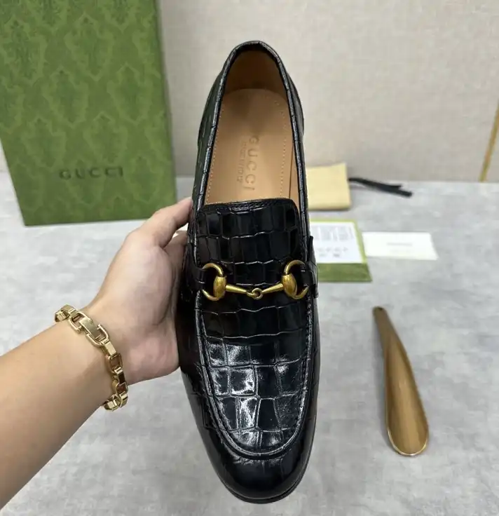 hype Gucci Leather Shoes