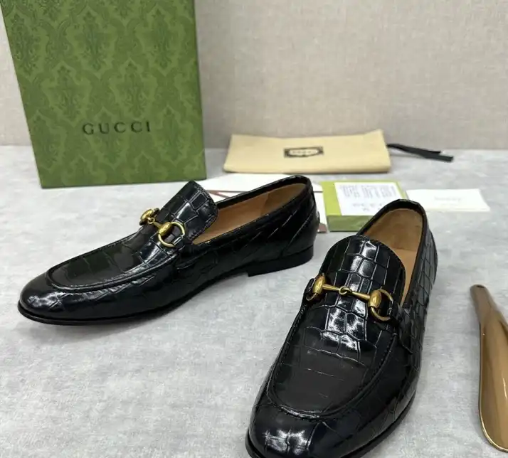 hype Gucci Leather Shoes