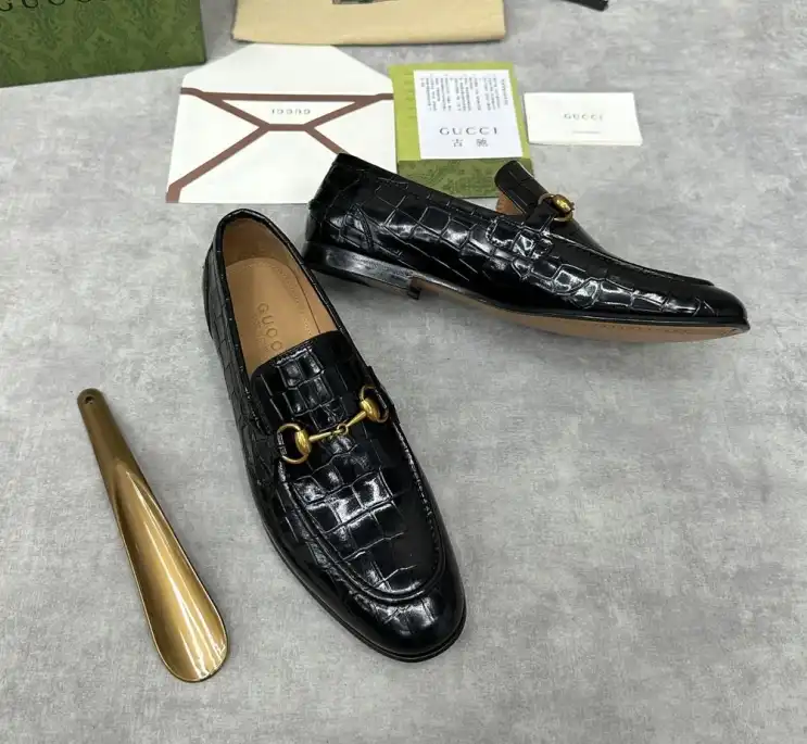 hype Gucci Leather Shoes